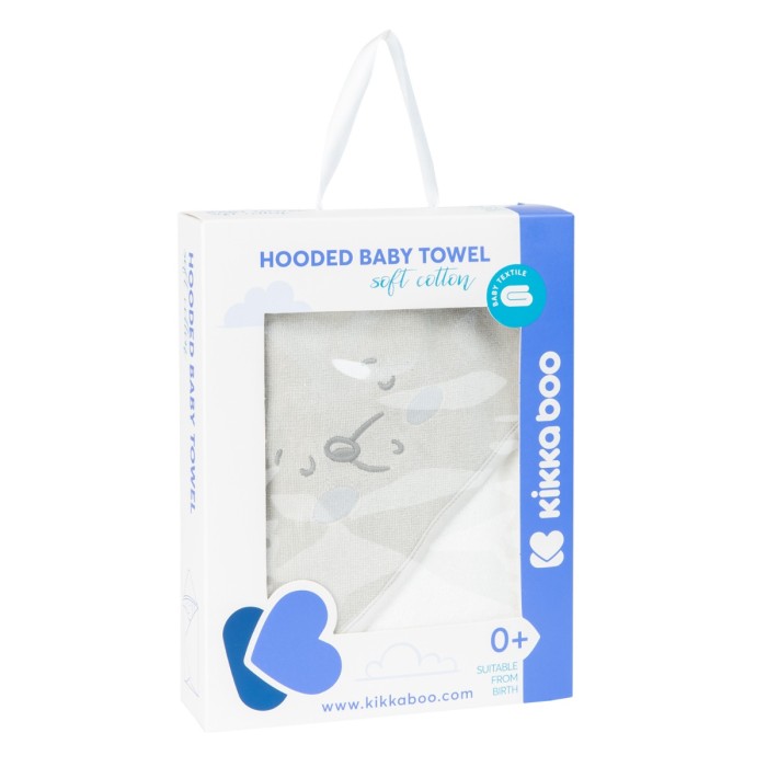 Βρεφική Πετσετούλα Μπάνιου 90x90cm Joyful Mice Kikka Boo