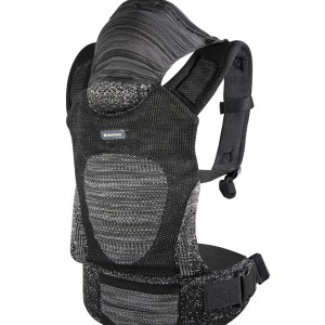 Μάρσιπο Με Κουκούλα Hoody Fly Knit Black Kikka Boo