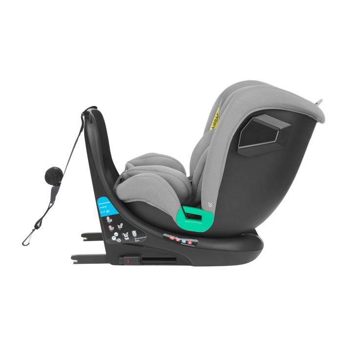 Κάθισμα αυτοκινήτου 40–150 εκ i-Roll i-SIZE Ανοιχτό Γκρι - Kikka Boo Κάθισμα αυτοκινήτου 40–150 εκ i-Roll i-SIZE Ανοιχτό Γκρι - Kikka Boo