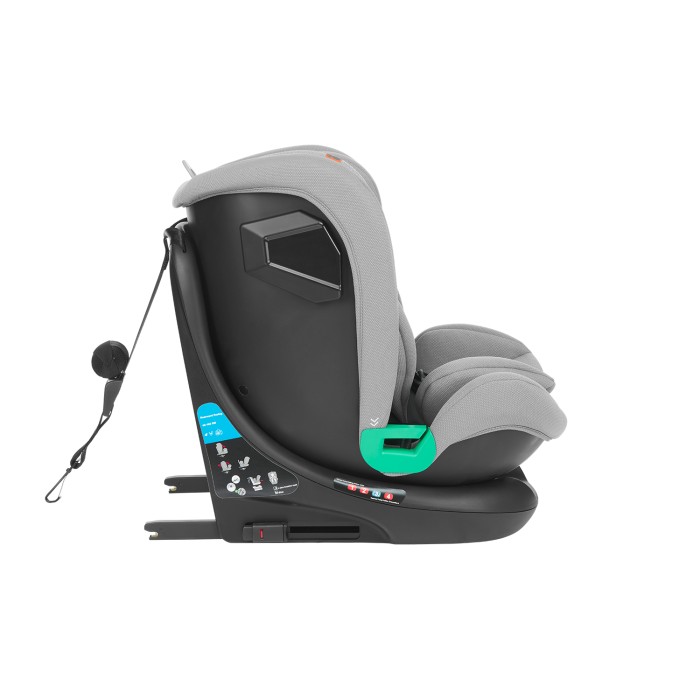 Κάθισμα αυτοκινήτου 40–150 εκ i-Roll i-SIZE Ανοιχτό Γκρι - Kikka Boo Κάθισμα αυτοκινήτου 40–150 εκ i-Roll i-SIZE Ανοιχτό Γκρι - Kikka Boo