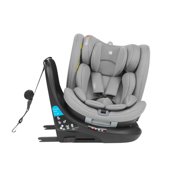 Κάθισμα αυτοκινήτου 40–150 εκ i-Roll i-SIZE Ανοιχτό Γκρι - Kikka Boo Κάθισμα αυτοκινήτου 40–150 εκ i-Roll i-SIZE Ανοιχτό Γκρι - Kikka Boo