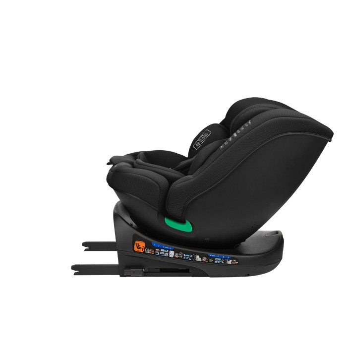 Κάθισμα αυτοκινήτου 40–150 εκ i-Round i-SIZE Μαύρο - Kikka Boo