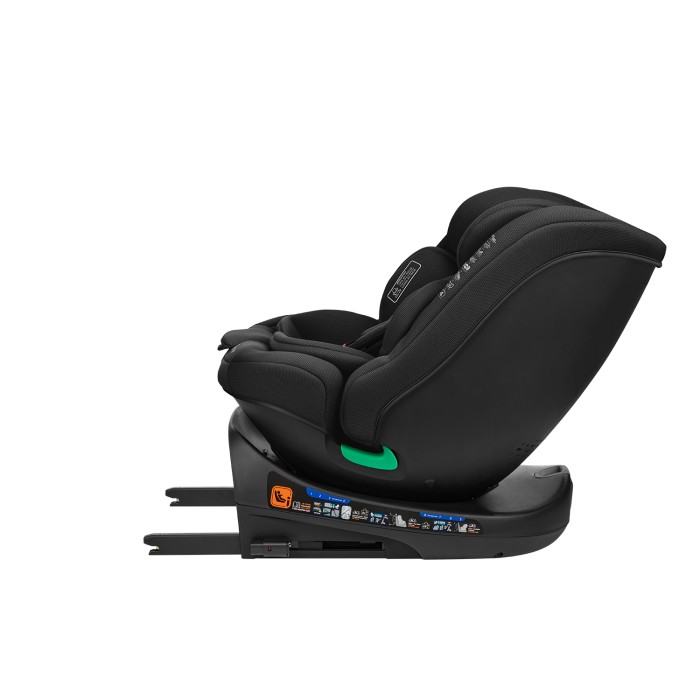 Κάθισμα αυτοκινήτου 40–150 εκ i-Round i-SIZE Μαύρο - Kikka Boo