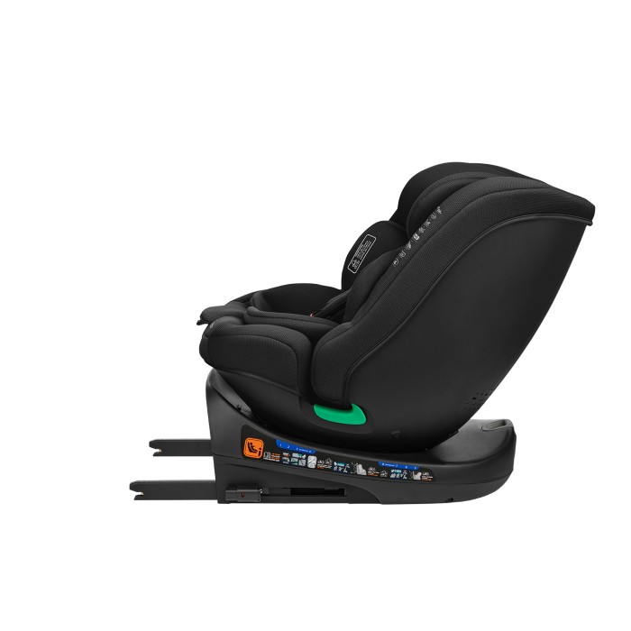 Κάθισμα αυτοκινήτου 40–150 εκ i-Round i-SIZE Μαύρο - Kikka Boo