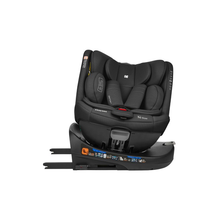 Κάθισμα αυτοκινήτου 40–150 εκ i-Round i-SIZE Μαύρο - Kikka Boo