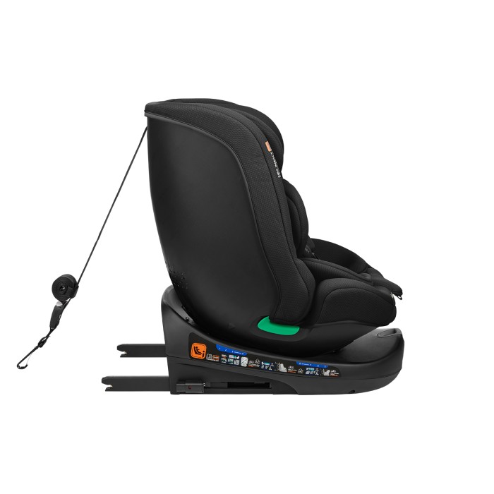 Κάθισμα αυτοκινήτου 40–150 εκ i-Round i-SIZE Μαύρο - Kikka Boo