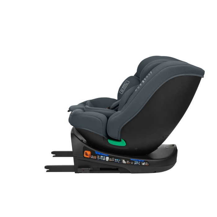 Κάθισμα αυτοκινήτου 40–150 εκ i-Round i-SIZE Σκούρο Γκρι - Kikka Boo