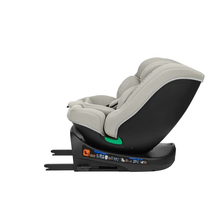 Κάθισμα αυτοκινήτου 40–150 εκ i-Round i-SIZE Ανοιχτό Γκρι - Kikka Boo Κάθισμα αυτοκινήτου 40–150 εκ i-Round i-SIZE Ανοιχτό Γκρι - Kikka Boo