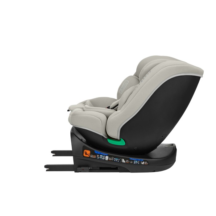 Κάθισμα αυτοκινήτου 40–150 εκ i-Round i-SIZE Ανοιχτό Γκρι - Kikka Boo Κάθισμα αυτοκινήτου 40–150 εκ i-Round i-SIZE Ανοιχτό Γκρι - Kikka Boo