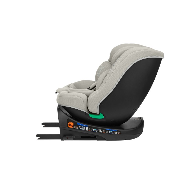 Κάθισμα αυτοκινήτου 40–150 εκ i-Round i-SIZE Ανοιχτό Γκρι - Kikka Boo Κάθισμα αυτοκινήτου 40–150 εκ i-Round i-SIZE Ανοιχτό Γκρι - Kikka Boo