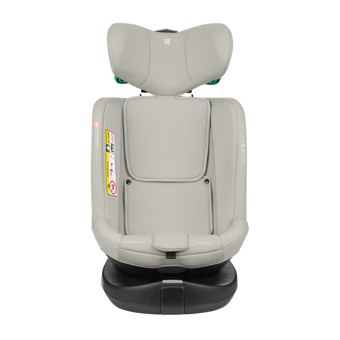 Κάθισμα αυτοκινήτου 40–150 εκ i-Round i-SIZE Ανοιχτό Γκρι - Kikka Boo Κάθισμα αυτοκινήτου 40–150 εκ i-Round i-SIZE Ανοιχτό Γκρι - Kikka Boo
