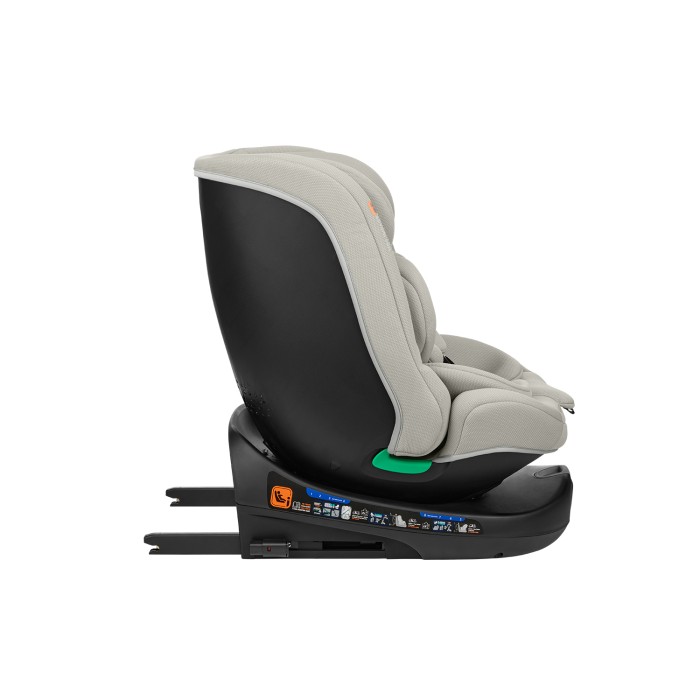 Κάθισμα αυτοκινήτου 40–150 εκ i-Round i-SIZE Ανοιχτό Γκρι - Kikka Boo Κάθισμα αυτοκινήτου 40–150 εκ i-Round i-SIZE Ανοιχτό Γκρι - Kikka Boo