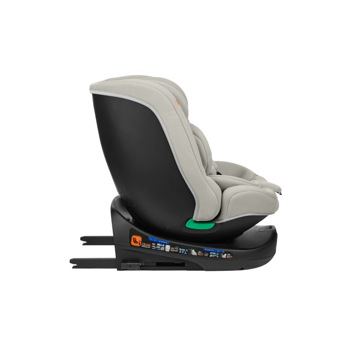 Κάθισμα αυτοκινήτου 40–150 εκ i-Round i-SIZE Ανοιχτό Γκρι - Kikka Boo Κάθισμα αυτοκινήτου 40–150 εκ i-Round i-SIZE Ανοιχτό Γκρι - Kikka Boo