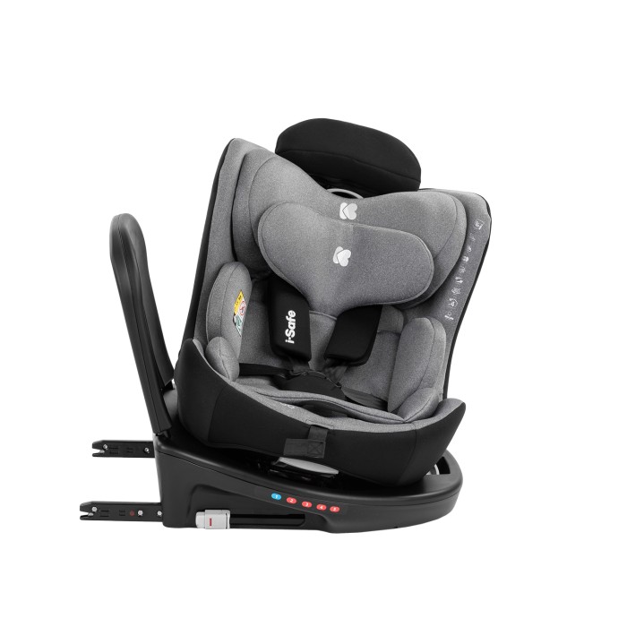 Κάθισμα Αυτοκινήτου 40-150 cm i-Safe i-SIZE Ανοιχτό Γκρι - Kikka Boo Κάθισμα Αυτοκινήτου 40-150 cm i-Safe i-SIZE Ανοιχτό Γκρι - Kikka Boo