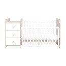 Κρεβάτι μωρού από μοριοσανίδα με συρταριέρα Ilana Μπεζ - Kikka Boo Κρεβάτι μωρού από μοριοσανίδα με συρταριέρα Ilana Μπεζ - Kikka Boo