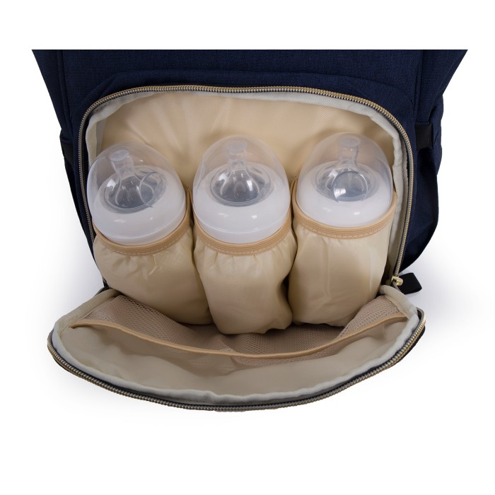 Τσάντα μαμάς Siena Ναυτικό Μπλε - Kikka Boo Τσάντα μαμάς Siena Ναυτικό Μπλε - Kikka Boo