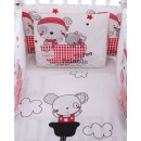 Σετ κλινοσκεπασμάτων 6 τεμαχίων 60x120 Pirates - Kikka Boo