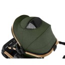 Καρότσι 3σε1 με πλαστικό πορτ-μπεμπέ Irene Χακί Πράσινο 2024 - Kikka Boo