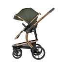 Καρότσι 3σε1 με πλαστικό πορτ-μπεμπέ Irene Χακί Πράσινο 2024 - Kikka Boo