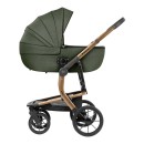 Καρότσι 3σε1 με πλαστικό πορτ-μπεμπέ Irene Χακί Πράσινο 2024 - Kikka Boo