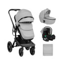 Καρότσι 3σε1 με πλαστικό πορτ-μπεμπέ Irene Ανοιχτό Γκρι 2024 - Kikka Boo Καρότσι 3σε1 με πλαστικό πορτ-μπεμπέ Irene Ανοιχτό Γκρι 2024 - Kikka Boo