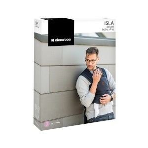 Μάρσιπος Sling Isla Dark Grey Kikka Boo Μάρσιπος Sling Isla Dark Grey Kikka Boo