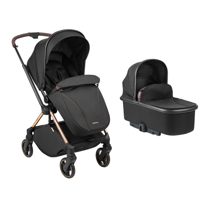 Καρότσι 2σε1 με πορτ-μπεμπέ Lanah Μαύρο - Kikka Boo Καρότσι 2σε1 με πορτ-μπεμπέ Lanah Μαύρο - Kikka Boo