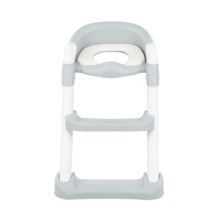 Kikka Boo Παιδικό Κάθισμα Τουαλέτας Lea Mε Εύκαμπτη Επιφάνεια Χερούλια Kαι Σκαλοπάτι Γκρι Kikka Boo Παιδικό Κάθισμα Τουαλέτας Lea Mε Εύκαμπτη Επιφάνεια Χερούλια Kαι Σκαλοπάτι Γκρι