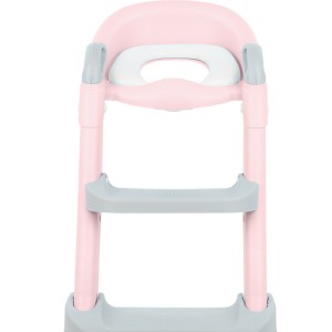 Kikka Boo Παιδικό Κάθισμα Τουαλέτας Lea Mε Εύκαμπτη Επιφάνεια Χερούλια Kαι Σκαλοπάτι Ροζ Kikka Boo Παιδικό Κάθισμα Τουαλέτας Lea Mε Εύκαμπτη Επιφάνεια Χερούλια Kαι Σκαλοπάτι Ροζ