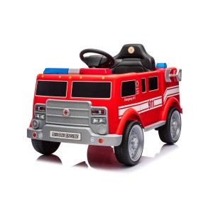 Επαναφορτιζόμενο αυτοκινητάκι Little Fire Κόκκινο + μπαταρία 12V/4AH - Kikka Boo