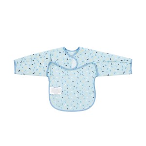 Αδιάβροχη Σαλιάρα Mε Μανίκια Καλλιτεχνικό Μπλε Μοτίβο Kikka Boo Αδιάβροχη Σαλιάρα Mε Μανίκια Καλλιτεχνικό Μπλε Μοτίβο Kikka Boo