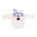 Αδιάβροχη Σαλιάρα Mε Μανίκια Arty Ροζ Kikka Boo