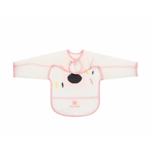 Αδιάβροχη Σαλιάρα Mε Μανίκια Arty Ροζ Kikka Boo Αδιάβροχη Σαλιάρα Mε Μανίκια Arty Ροζ Kikka Boo