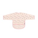 Αδιάβροχη Σαλιάρα Mε Μανίκια  Arty Ροζ Μοτίβο Kikka Boo