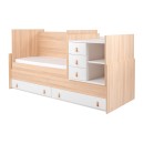 Κρεβάτι μωρού από μοριοσανίδα πολυλειτουργικό Lorena Φυσικό Ξύλου - Kikka Boo