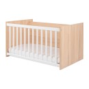 Κρεβάτι μωρού από μοριοσανίδα πολυλειτουργικό Lorena Φυσικό Ξύλου - Kikka Boo