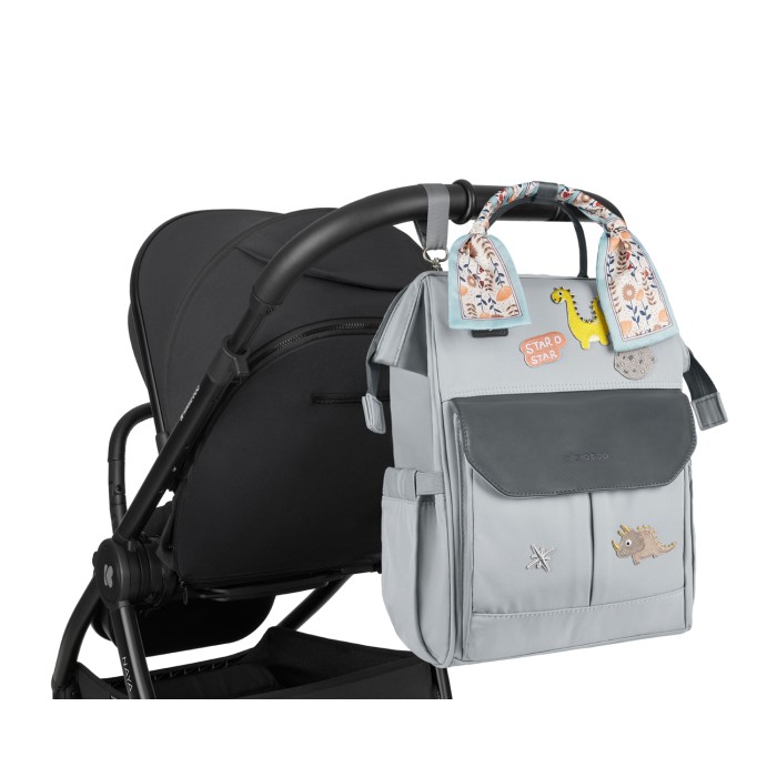 Τσάντα μαμάς Myla Γκρι - Kikka Boo Τσάντα μαμάς Myla Γκρι - Kikka Boo