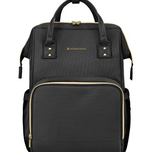 Τσάντα-Αλλαξιέρα Siena Black & Gold 2025