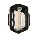 Τσάντα-Αλλαξιέρα Siena Black & Gold 2025