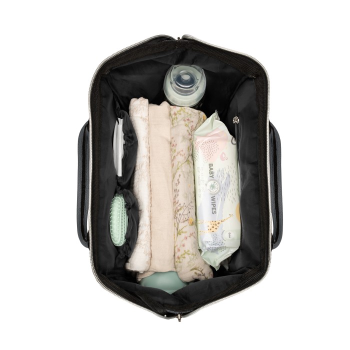 Τσάντα-Αλλαξιέρα Siena Dark Grey 2025 Τσάντα-Αλλαξιέρα Siena Dark Grey 2025