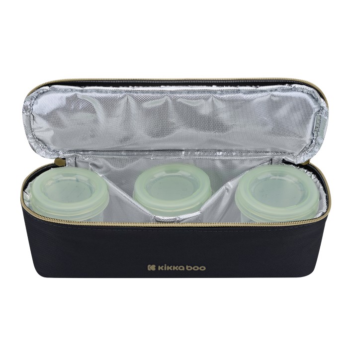 Τσάντα φαγητού Foody 28x10x8 εκ. Μαύρο 2025 - Kikka Boo