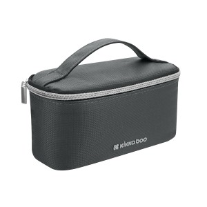Τσάντα φαγητού Foody 19x10x7 εκ. Σκούρο Γκρι 2025 - Kikka Boo Τσάντα φαγητού Foody 19x10x7 εκ. Σκούρο Γκρι 2025 - Kikka Boo