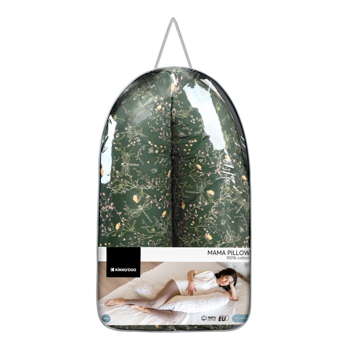 Μαξιλάρι Εγκυμοσύνης Secret Garden Green Kikka Boo Μαξιλάρι Εγκυμοσύνης Secret Garden Green Kikka Boo