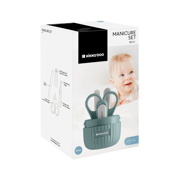 Σετ Μανικιούρ 4 τεμ. Μπεζ - Kikka Boo Σετ Μανικιούρ 4 τεμ. Μπεζ - Kikka Boo