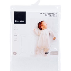 Προστατευτικό στρώματος με λάστιχο - βαμβακερό 80/50 εκ. για λίκ - Kikka Boo Προστατευτικό στρώματος με λάστιχο - βαμβακερό 80/50 εκ. για λίκ - Kikka Boo