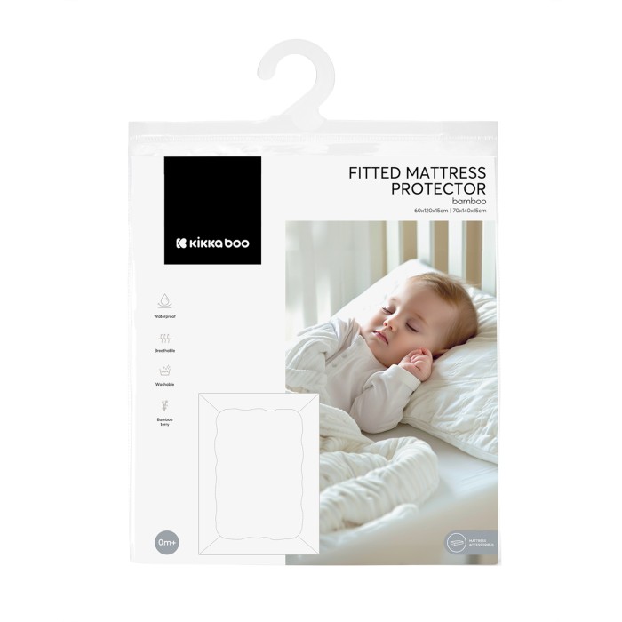 Kikka Boo Αδιάβροχο Προστατευτικό Υπόστρωμα Κρεβατιού ζέρσεϊ 70/140/15 cm Sleepy Sheep Kikka Boo Αδιάβροχο Προστατευτικό Υπόστρωμα Κρεβατιού ζέρσεϊ 70/140/15 cm Sleepy Sheep