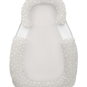 Μαξιλάρι Θέσης Ύπνου Σφηνάκι Memory anti-rollover Dots Beige Kikka Boo