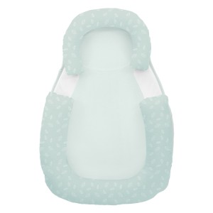 Μαξιλάρι Θέσης Ύπνου Σφηνάκι Memory anti-rollover Leaves Mint Kikka Boo