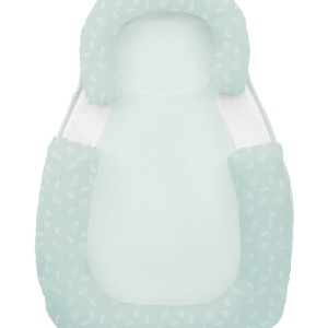 Μαξιλάρι Θέσης Ύπνου Σφηνάκι Memory anti-rollover Leaves Mint Kikka Boo