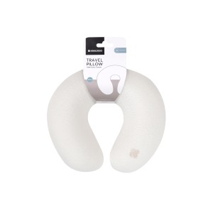 Μαξιλάρι Ταξιδιού Memory Foam Airknit White Kikka Boo Μαξιλάρι Ταξιδιού Memory Foam Airknit White Kikka Boo